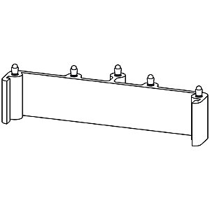 Distanciador Rs 70 Zw25 Laranja 0126160000 Weidmuller Conexel