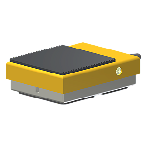Interruptor De Pedal Leve Metálico 2 Microrutores Ação Lenta C/ Ruptura Positiva Contato 1Nf SPK2 Kap