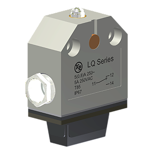 Interruptor De Posição Subminiatura Acionador Com Esfera Terminal Solda Sinalizador 24V Led Lateral LQ1K1SQ2L Kap