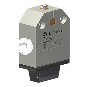 Interruptor De Posição Subminiatura Acionador Com Rolete Terminal Parafuso Sinalizador 220V Led Inferior LQ1R1PQ6N Kap