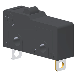 Microrutor Subminiatura 5A, 1Nf, Pino, Terminal Solda MM1AN2S Kap