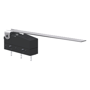 Microrutor Subminiatura Protegido 10A Contato Na+Nf Alavanca Flexível Curta Terminal Circuito Impresso MMP1E5NI Kap