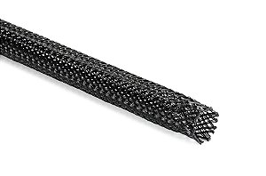 Malha De Alta Expansão Diâmetro Máximo 9Mm Diâmetro Mínimo 3Mm Poliéster Preto Hegpx06-Pet-Bk Hellermann
