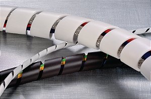 Organizador De Cabo Spiral Tube Polietileno Preto Spiral 3/4"-Pe-Bk Hellermann