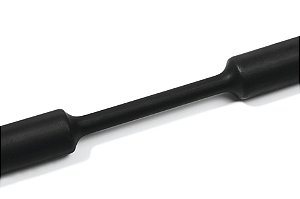 Tubo Termocontrátil 2:1 Sem Adesivo Poliolefina Reticulada Preto Tcn20-101,6/50,8-Po-X-Bk Hellermann