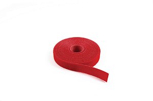 Velcro Comprimento 3000Mm Largura 19,0Mm Poliamida Polipropileno Vermelho Gt,75X1202 Hellermann