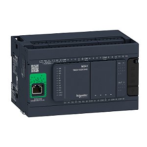 Controlador Lógico Programável - 14 Entradas / 6 Saídas Relé + 4 Source (Pnp) - Modbus Tcp/Ethernet Ip/Opc Ua - 110/220 Vac TM241CE24R SCHNEIDER