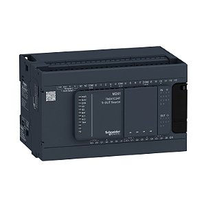 Controlador Lógico Programável - 14 Entradas / 10 Saídas Digitais - Saídas Source (Pnp) - Modbus Tcp - 24 Vdc TM241C24T SCHNEIDER