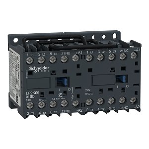 Chave Reversora Tripolar Tesys K 9A 1Nf 24Vcc LP2K0901BD SCHNEIDER