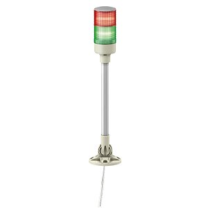 Coluna Luminosa Ø60Mm Pré-Montada, Led Vermelho, Verde, 24Vca/Cc XVGB2M SCHNEIDER