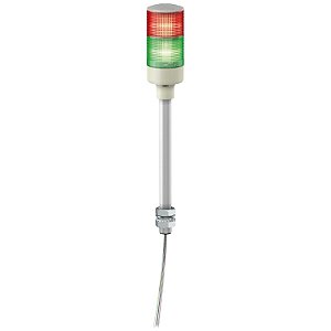 Coluna Luminosa Ø60Mm Pré-Montada, Led Vermelho, Verde, 24Vca/Cc XVGB2T SCHNEIDER