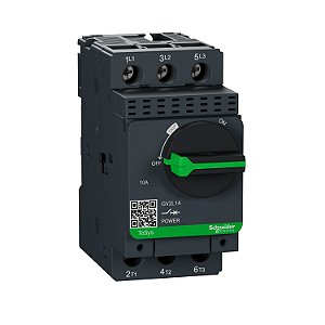 Disjuntor Magnetico Tesys Gv2 10A Manopla Rotativa GV2L14 SCHNEIDER