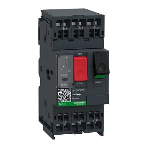 Disjuntor Termomagnetico Tesys Gv2 Mola 2.5-4A Botao Impulsa GV2ME083 SCHNEIDER
