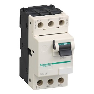 Disjuntor Magnetico Tesys Gv2 2.5A Alavanca Basculante GV2LE07 SCHNEIDER