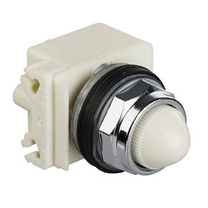Sinalizador 30Mm Metalico Com Trafo 110 6V Incolor 9001KP1W9 SCHNEIDER