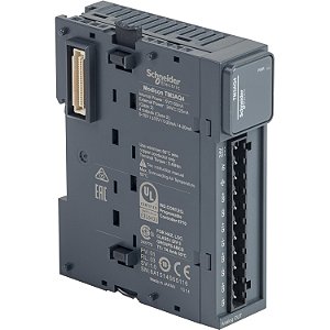 Módulo De Saídas Analógicas - 4 Saídas - 12Bits - 24 Vdc - Tensão E Corrente - Terminal Parafuso TM3AQ4 SCHNEIDER