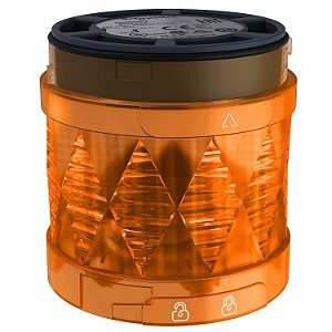 Módulo Luminoso Ø60Mm Para Xvu, Contínuo, Led, Laranja, 24Vca/Cc XVUC25 SCHNEIDER