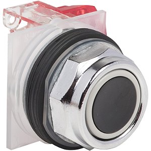 Botao 30Mm Metalico A Impulsao 1Nf Preto 9001KR1BH6 SCHNEIDER