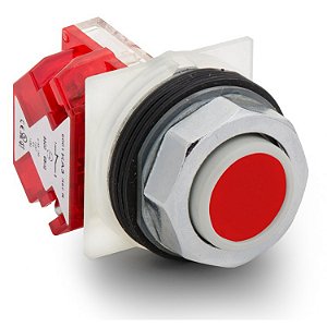 Botao 30Mm Metalico Saliente 1Nf Vermelho 9001KR3RH6 SCHNEIDER