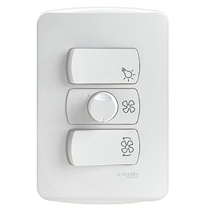 Conj Variador De Velocidade P/ Ventilador 220V 250W + 2 Interruptores Paralelos S3B69660 SCHNEIDER