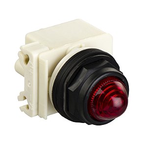 Sinalizador 30Mm Plastico Led Alto Brilho 120V Vermelho 9001SKP38LRR9 SCHNEIDER