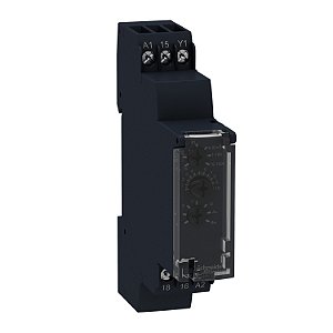 Rele Temporizador Eletronico Multifuncao 24Vcc 24-240Vca RE17RMMU SCHNEIDER