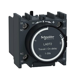 Bloco Temporizados Trabalho 0.1/30S LADT2 SCHNEIDER