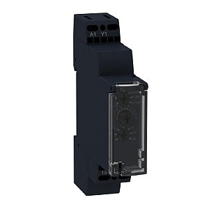 Modular Timing Relay, 0.7 A, 1 S..100 H, Solid State Output, Time Delay, 24...240 V Ac RE17LMBM SCHNEIDER