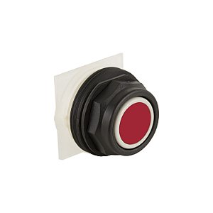 Botao 30Mm Plastico A Impulsao 1Nf Vermelho 9001SKR1RH6 SCHNEIDER
