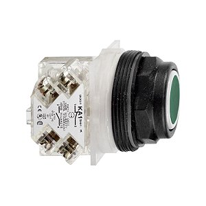 Botao 30Mm Plastico A Impulsao 1Na Verde 9001SKR1GH5 SCHNEIDER