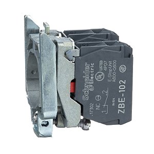 Corpo Para Botão Modular Metálico, 2Nf ZB4BZ104 SCHNEIDER