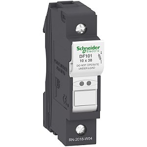 Porta Fusivel Sem Indicador 1P 32A 10X38 DF101 SCHNEIDER