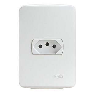 Conjunto Tomada 2P+T 20A 250V Pl/Br S3B60350 SCHNEIDER