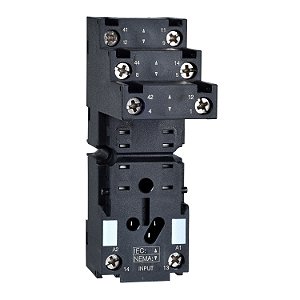 Base Para Relé Rxm2*, Contatos Mistos, Conexão Por Parafuso RXZE2S108M SCHNEIDER