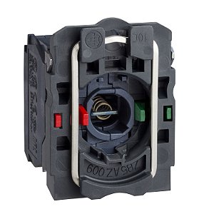 Corpo Para Botão Luminoso Modular Plástico, Para Lâmpada Ba9S, Na+Nf, ≤250V ZB5AW065 SCHNEIDER