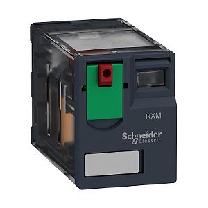 Relé De Interface, 12A, 2Naf, Botão De Teste, 230Vca RXM2AB1P7 SCHNEIDER