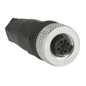 Conector M12 Reto 4 Pinos XZCC12FDM40B SCHNEIDER