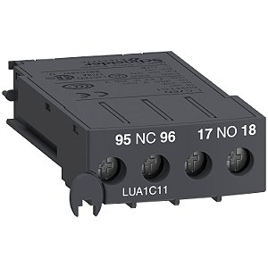 Contato Auxiliar 1Na-Manopla Posicao Pronto+1Nf-Falha Tesys LUA1C11 SCHNEIDER