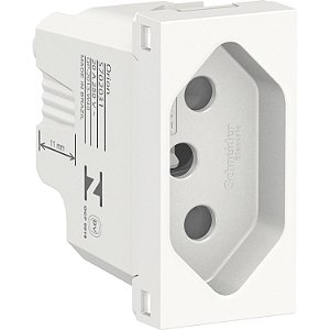 Modulo Tomada Br 2P+T 20A 250V 1M Br S70203104 SCHNEIDER