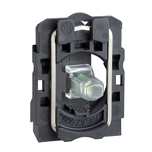 Corpo Para Sinalizador Modular Plástico, Com Led Integral, Vermelho, 24Vca/Cc ZB5AVB4 SCHNEIDER