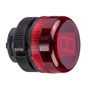 Cabeçote Com Visor Númerico Digital Ø22Mm Plástico, Vermelho ZA2VA04 SCHNEIDER