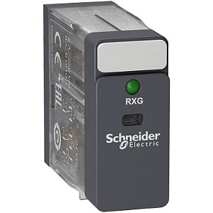 Relé De Interface, 5A, 2Naf, Led, 24Vcc RXG23BD SCHNEIDER