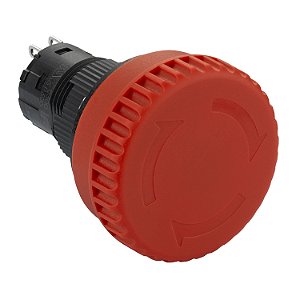 Botao 16Mm Plastico Emergencia Girar Puxar Destravar 2Nf XB6ETN521P SCHNEIDER
