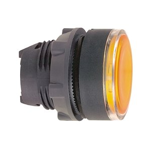 Cabeçote Para Botão Luminoso Ø22Mm Plástico, Faceado, Retorno Por Mola, Amarelo ZB5AA58 SCHNEIDER