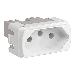 Modulo Tomada 2P+T 10A 250V 1M Br S3B70340 SCHNEIDER