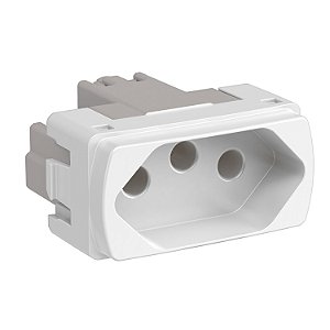 Modulo Tomada 2P+T 20A 250V 1M Br S3B70350 SCHNEIDER
