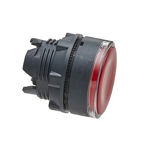 Cabeçote Para Botão Luminoso Modular Ø22Mm Plástico, Para Led Integral, Vermelho ZB5AW343 SCHNEIDER