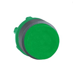 Cabeçote Para Botão Ø22Mm Plástico, Saliente, Retorno Por Mola, Verde ZB5AL3 SCHNEIDER