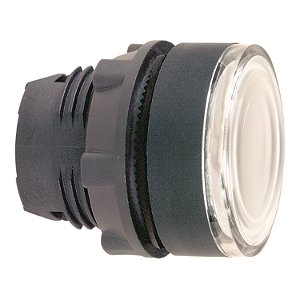 Cabeçote Para Botão Luminoso Modular Ø22Mm Plástico, Para Led Integral, Branco ZB5AW313 SCHNEIDER
