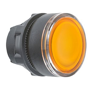 Cabeçote Para Botão Luminoso Modular Ø22Mm Plástico, Para Led Integral, Laranja ZB5AW353 SCHNEIDER